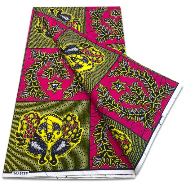 ankara-hollandais-tissu-africain-wax-1 Tissu Africain Wax Ankara Hollandais coloré et unique