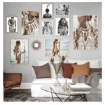 Art Africain - Peinture Femme