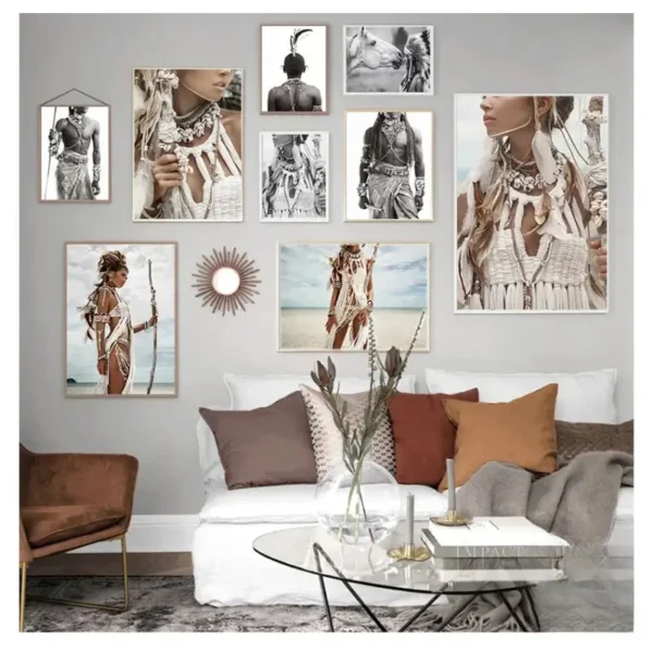 art-africain-peinture-femme-1 Art Africain - Peinture Femme