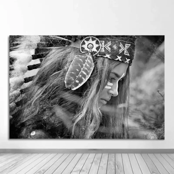Peinture décorative sur la beauté féminine