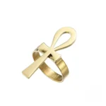 Bague Ankh symbolisant la vie et l'éternité