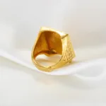 Bague Gye Nyame - design traditionnel africain moderne