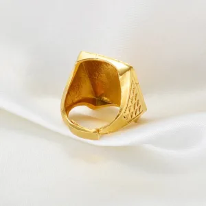 Bague Gye Nyame - design traditionnel africain moderne