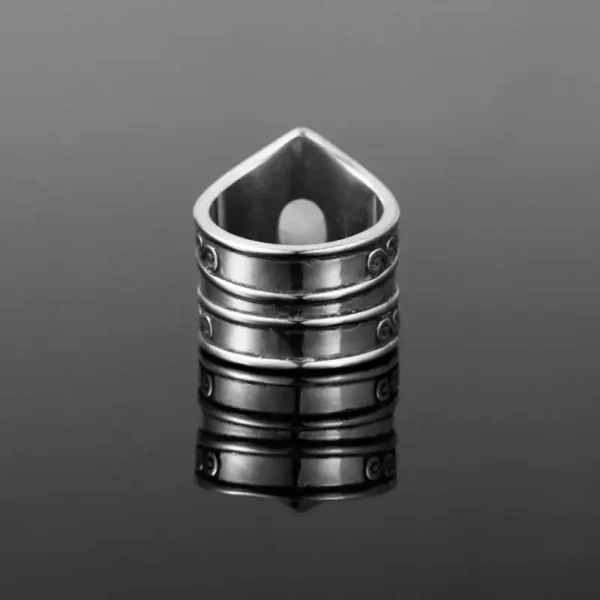 Bague en argent et Pierre de Lune, élégance africaine
