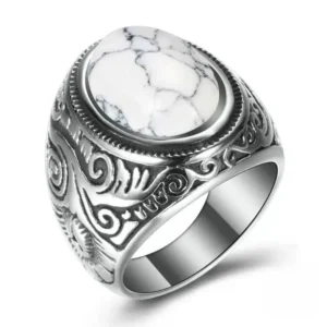 Bague Oeil de Tigre au style africain