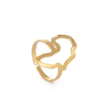 Bague Africaine en Or - Continent Africain