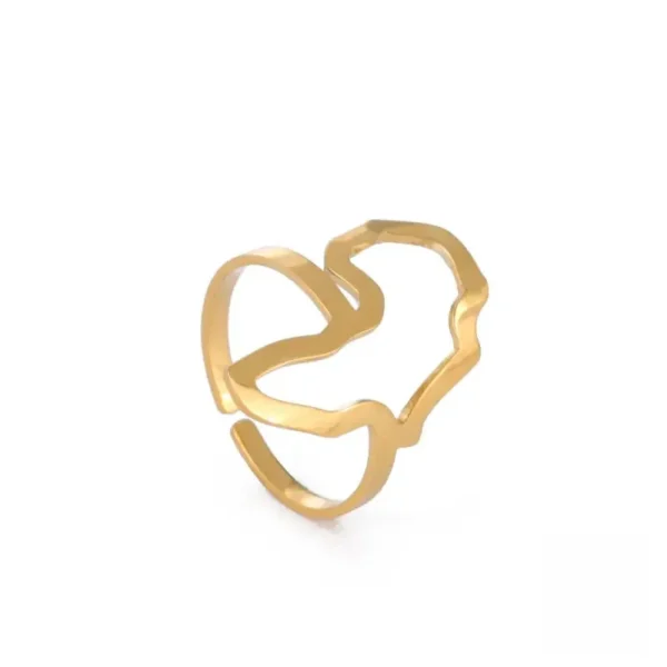 bague-continent-africain-en-or-1 Bague Africaine en Or - Continent Africain