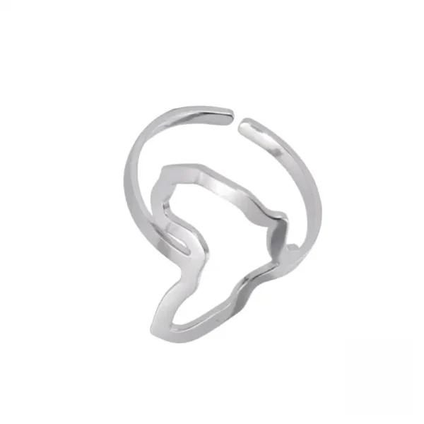Bague en Or inspirée par le Continent Africain