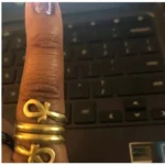 Bague Croix Ankh, artisanat africain