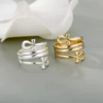 Bague design Ankh, style africain