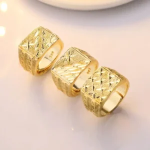 Bague africaine unique pour style masculin