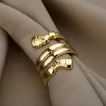 Bague africaine inspirée de la beauté de Néfertiti
