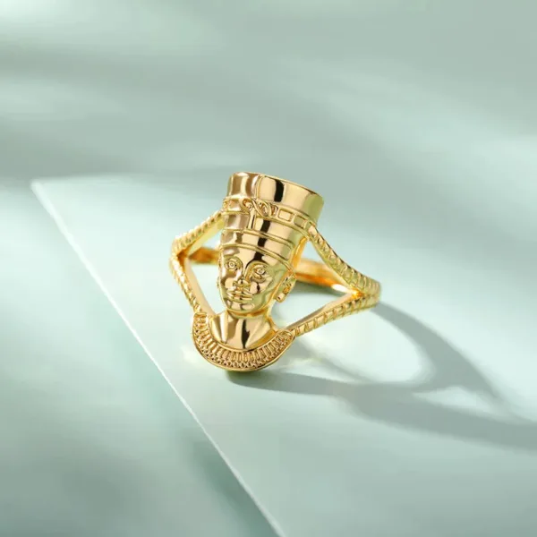 Accessoire mode : Bague Néfertiti, style ethnique