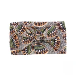 Bandeau coloré à motifs africains pour