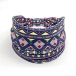 Bandeau avec motifs géométriques africains