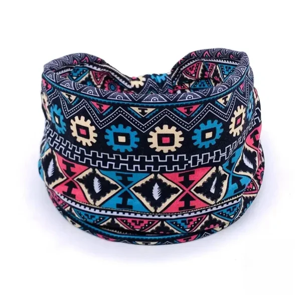 Bandeau avec motifs folkloriques africains