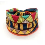 Bandeau aux motifs africains en tissu doux