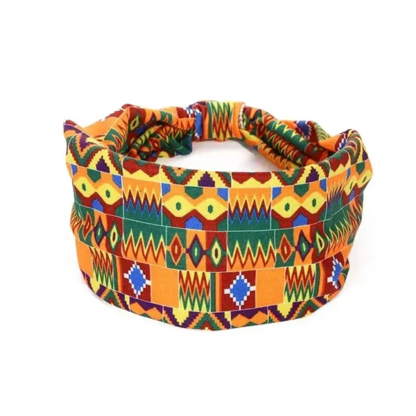 Bandeau motif africain pour accessoiriser