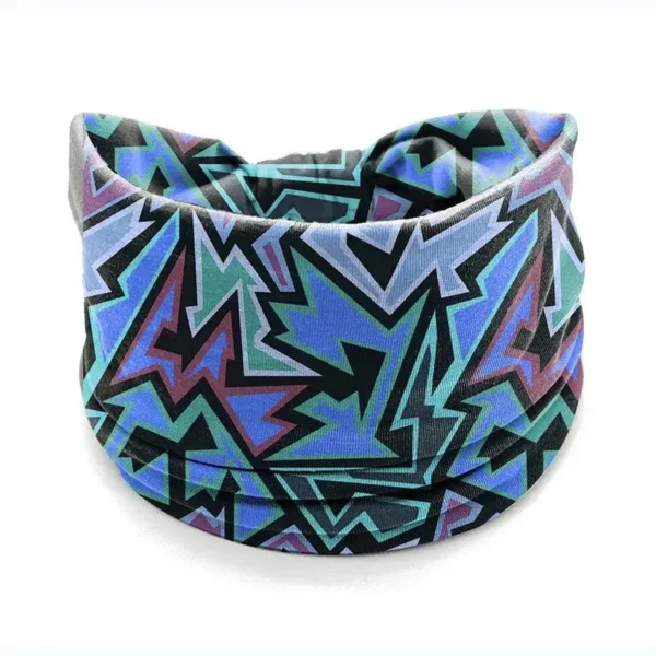 Bandeau africain à imprimé audacieux