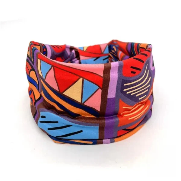 Bandeau Africain motif coloré et vibrant - vue 4