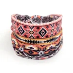 Bandeau africain avec motifs traditionnels