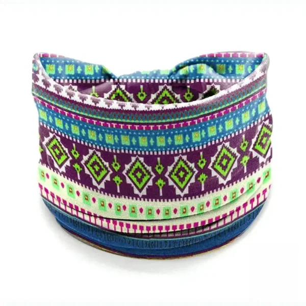 Bandeau Africain motif coloré et vibrant - vue 17