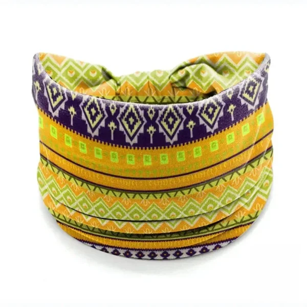 Bandeau Africain motif coloré et vibrant - vue 18