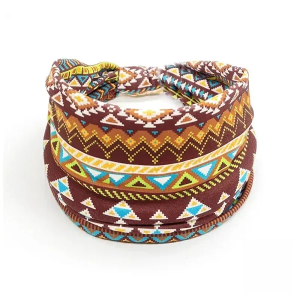 Bandeau tendance motif africain chic