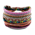 Bandeau motif africain élégant pour femmes