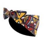 Bandeau élégant en tissu africain imprimé