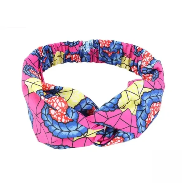 Bandeau en tissu africain pour un style bohème
