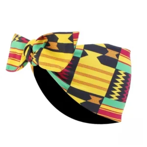 Bandeau Africain coloré en tissu traditionnel