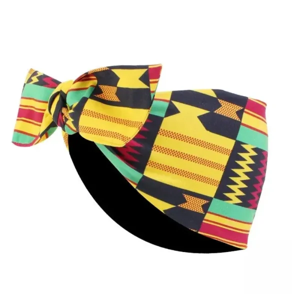 Bandeau en tissu inspiré des cultures africaines