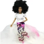 Accessoire de poupée : Barbie avec cheveux crépus