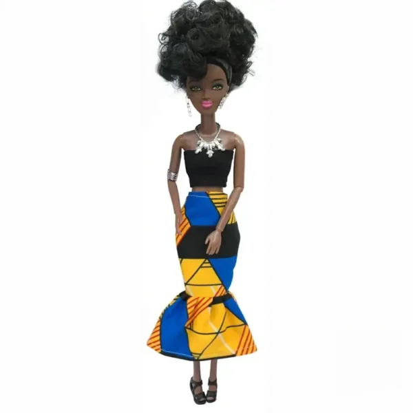 Poupée noire Barbie : Élégance et diversité