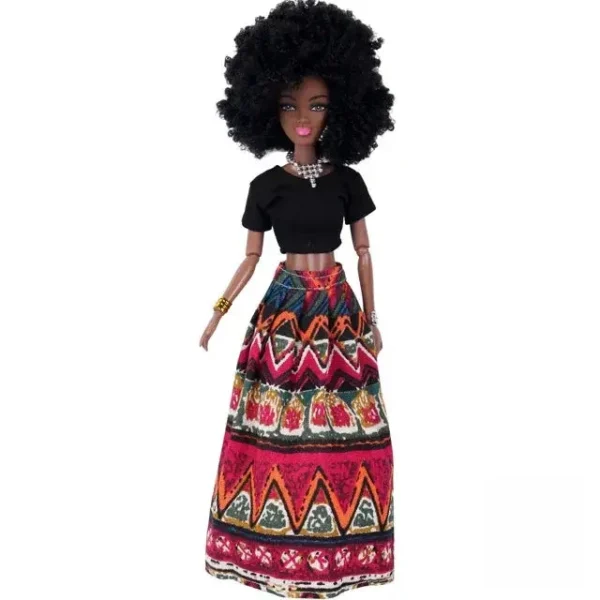 Barbie avec coiffure afro : Style unique