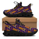 Basket noires au motif Kenté
