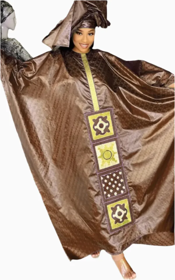 Bazin Grand Boubou, idéal pour les cérémonies et événements