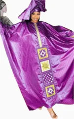 Boubou femme à manches larges, coupe fluide et agréable