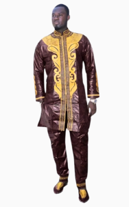 Vêtement africain Bazin, ample et confortable pour homme