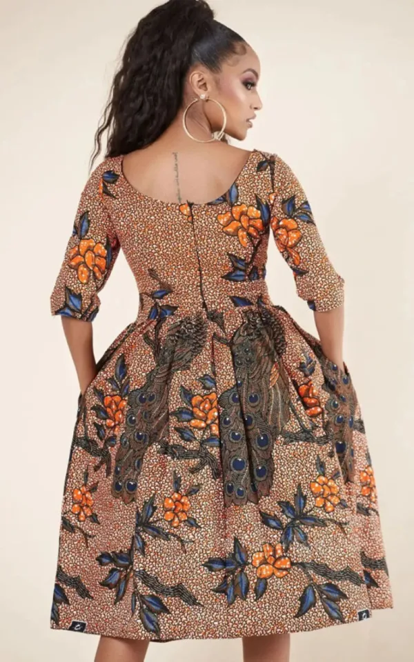 Style élégant avec imprimé traditionnel