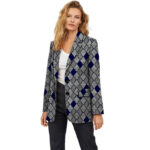Blazer Femme en Tissu Africain coloré et élégant