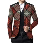 Blazer tissu africain homme élégant et coloré