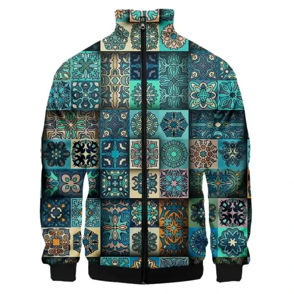 bombers-africain-homme-bleu-1 Bombers Africain Homme Bleu en tissu traditionnel