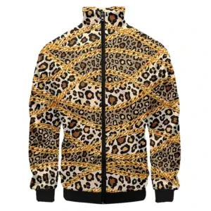 Bombers Africain Homme Léopard élégant pour un style unique
