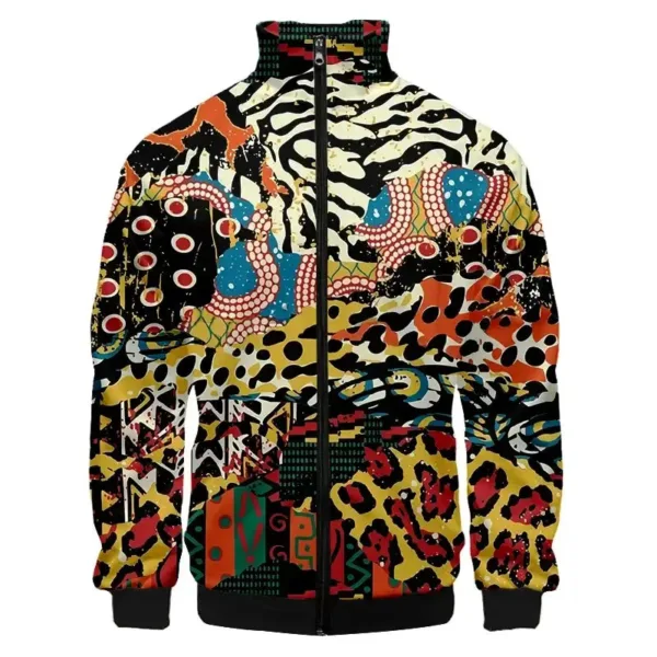 bombers-africain-homme-motif-animal-1 Bombers Africain Homme Motif Animal en tissu coloré