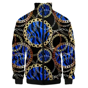 Bombers Africain Noir et Bleu pour Homme