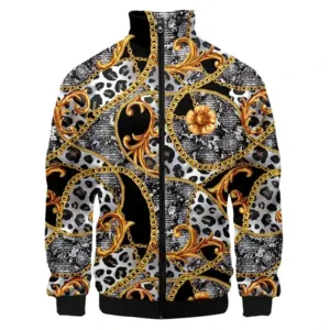 Bombers homme wax motif léopard élégant et tendance