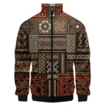 Bombers Africain Tissu pour Homme