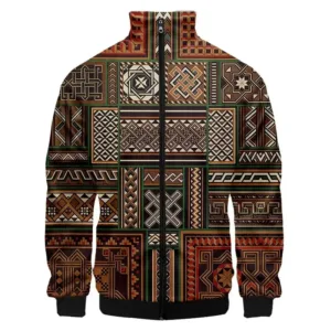 Bombers Africain Tissu pour Homme